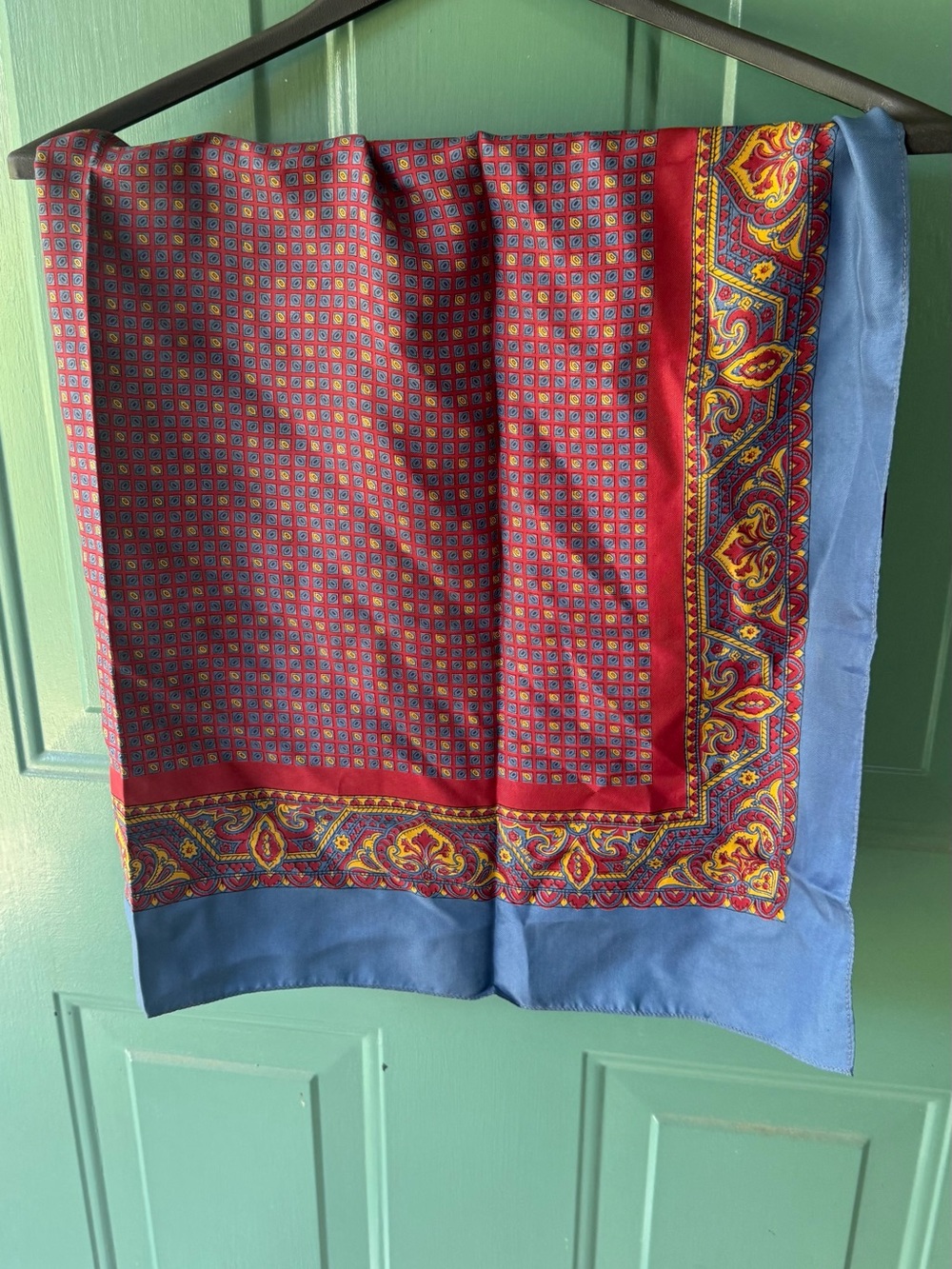 Cisco silk scarf - 34” square